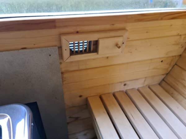Mobile Fasssauna mit Holzofen, die Sauna die man MIETEN kann! 9